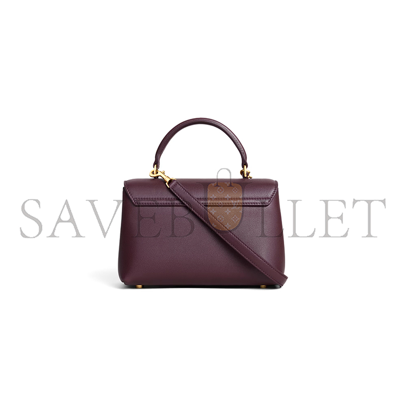 CELINE TEEN NINO BAG IN SUPPLE GRAINED CALFSKIN 118113FXK.28DG (20.5*13*8cm)